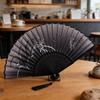 Retro-Tanzfächer im japanischen Stil für den Sommer - Klassischer antiker Stil