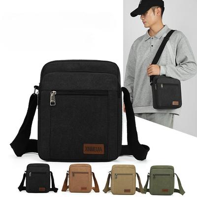 Men's Small Bag Shoulder Bags Trendy Diagonal Backpack Chest Bags Light Boy Mini Casual Bag Mobile Phone Pack