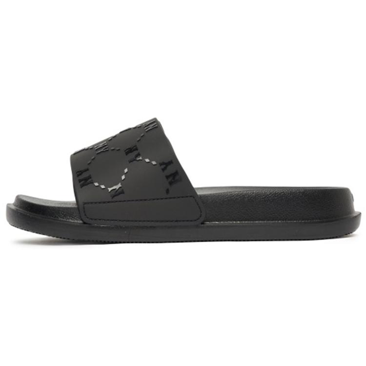 New MLB Slipper Slip Resistant Slide Slippers Unisex Black 3ALPAC123-50BKS