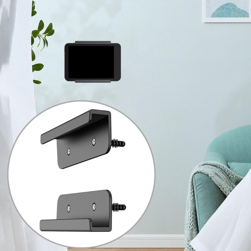 Tablets Wall Mount Holder Adhesive Wall Tablets Holder Wall Tablets Stand Mount Easy Installation for Tablets Smartphones