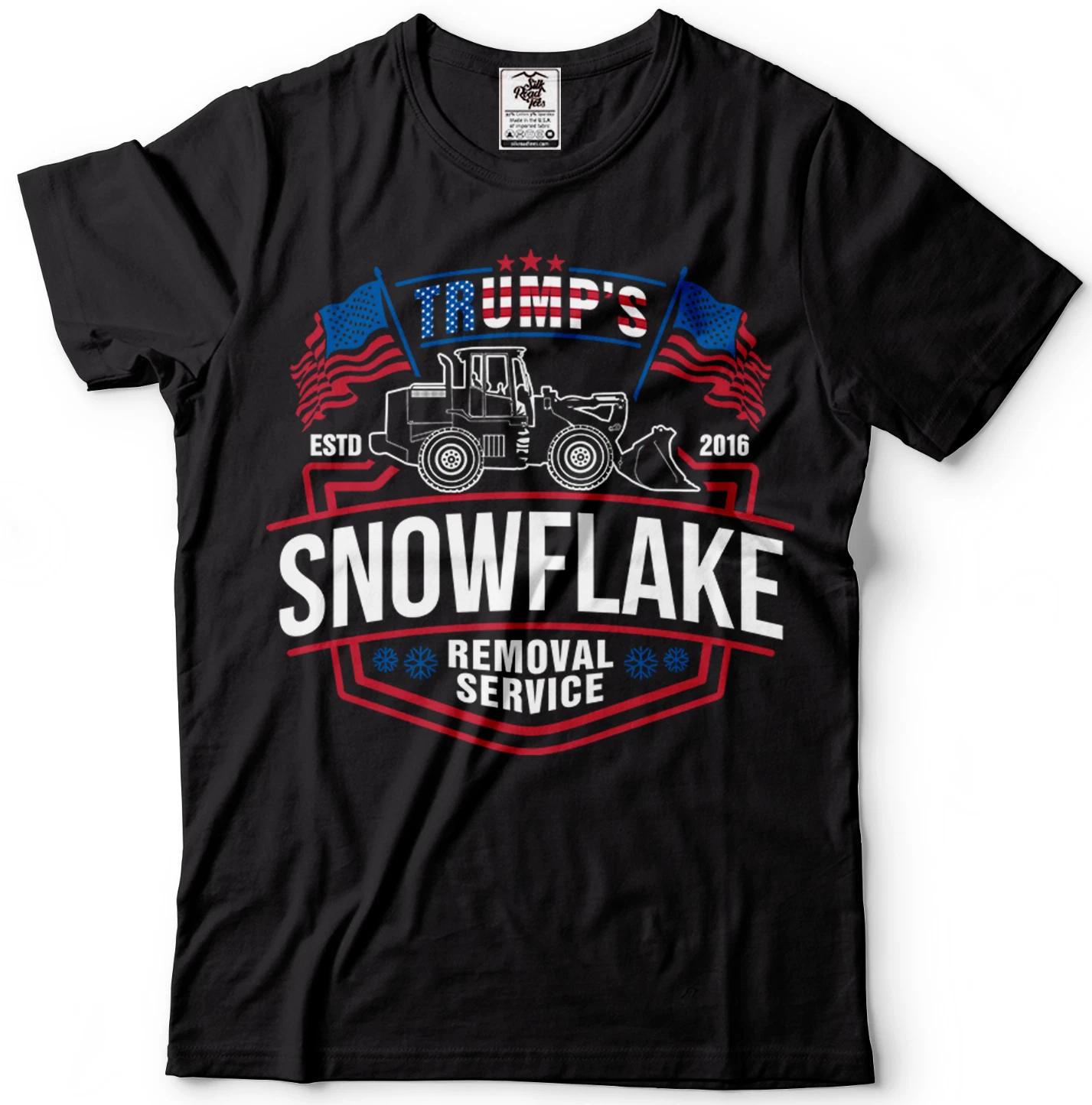 Donald Trump T-shirts 2024 MAGA Elections Trump Snowflake Removal Service T-shirt M