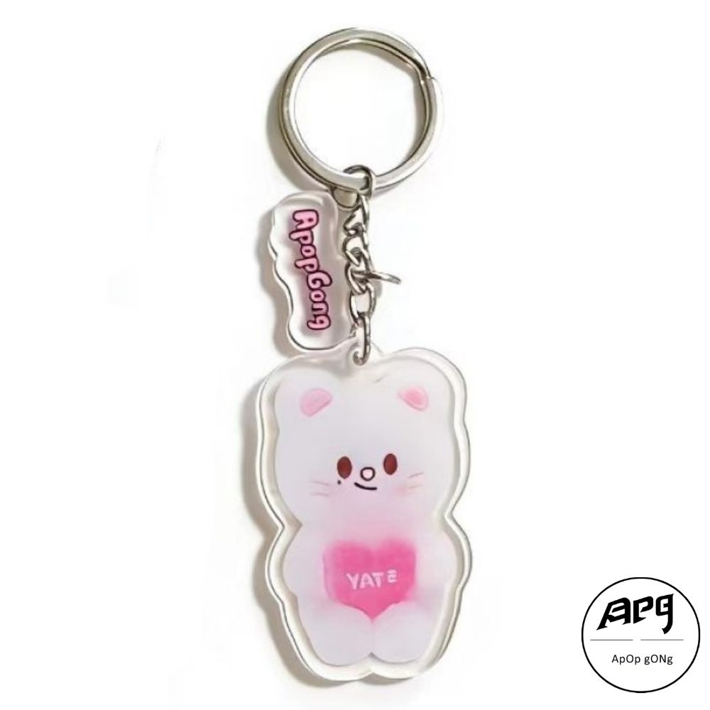 Porte-clés exclusif SKZOO × ApopGong, pour le 8ème de Stray Kids