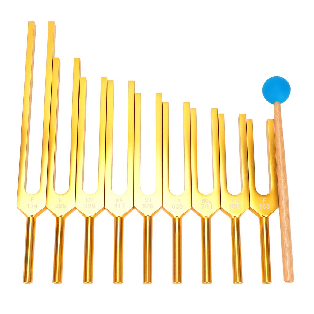 Tuning Fork Set Aluminium Alloy Resonant Tuning Fork Tuning Fork Virbration Instrument