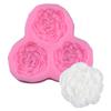 Peony Flower Silicone Molds Cupcake Topper Fondant Cake Resin Moulds Soap Moulds