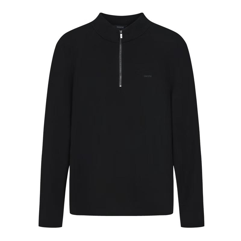 DIKENI Men s 18-Gauge High-Count Double-Faced Wool Half-Zip Sweater XL (52)