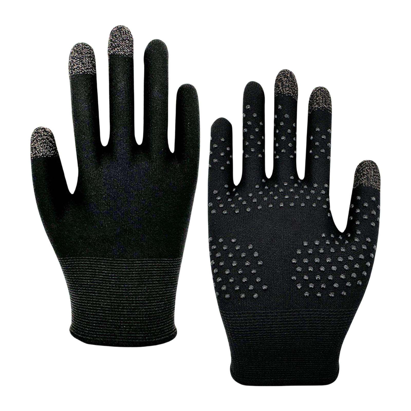 

1 Pair Nonslip Mobile Game Finger Sleeves Breathable High Precision Control Gloves for Cell Phones Game 1