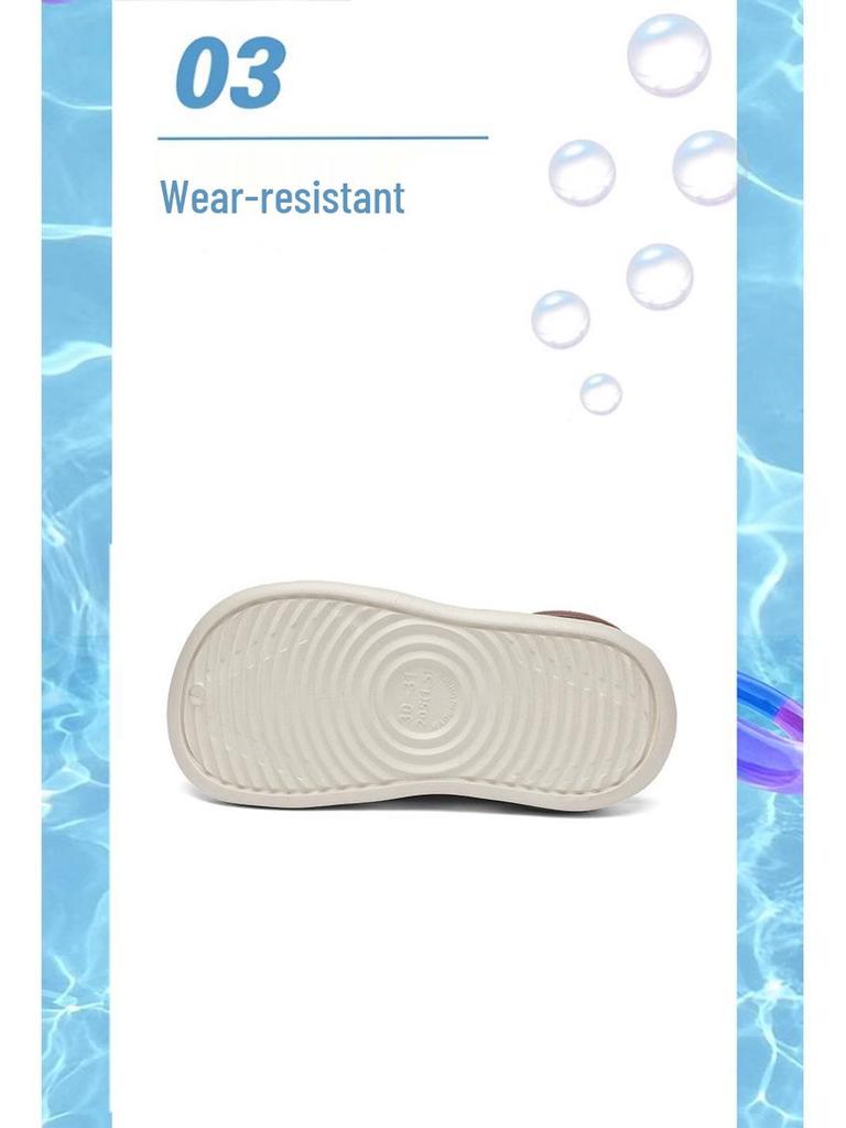 Children's Summer Slip-On Sandals: Lightweight, Comfortable Beach Shoes for Boys and Girls