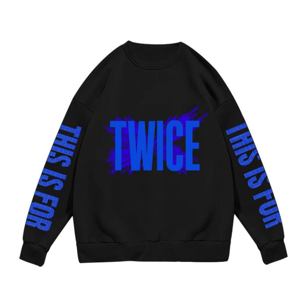 Women's And Men's Unisex Fashion Casual Long-sleeved Loose Printed Round Neck Pullover Hoodie Sweatshirt