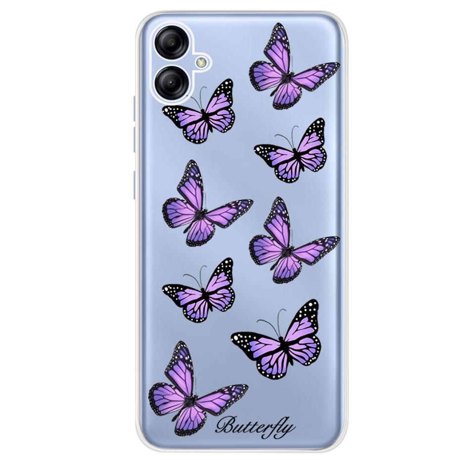 For Samsung Galaxy A04e A04 A04S 2022 Cute Printing Phone Case For SamsungA04 A 04 04e SM-A042F A045F Soft Silicone TPU Cases