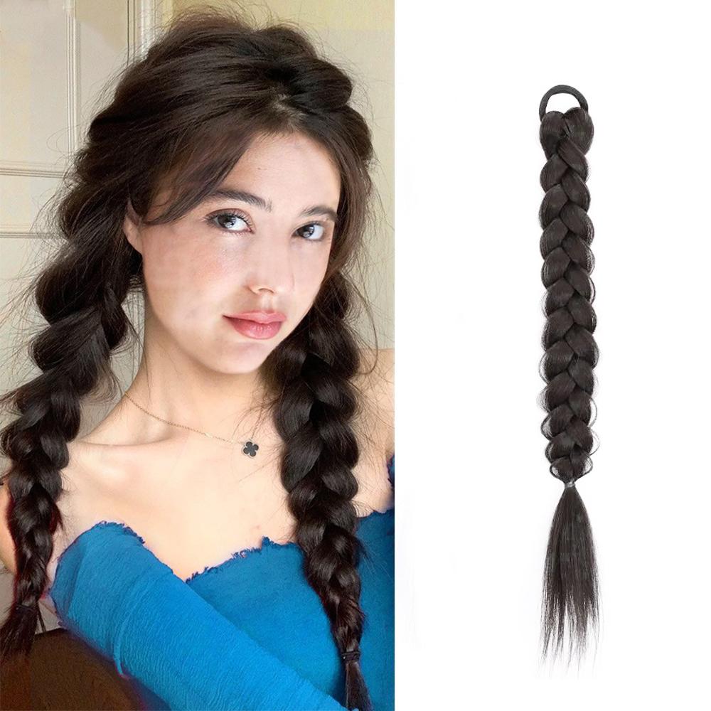 Bybrana Sweet Boxer Braid Twist Single Black Brown Perucă din fibră sintetică