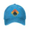 Vintage Boxing Gloves Sunset Emblem  New Vintage Washed Cotton Baseball Cap Sun Hats
