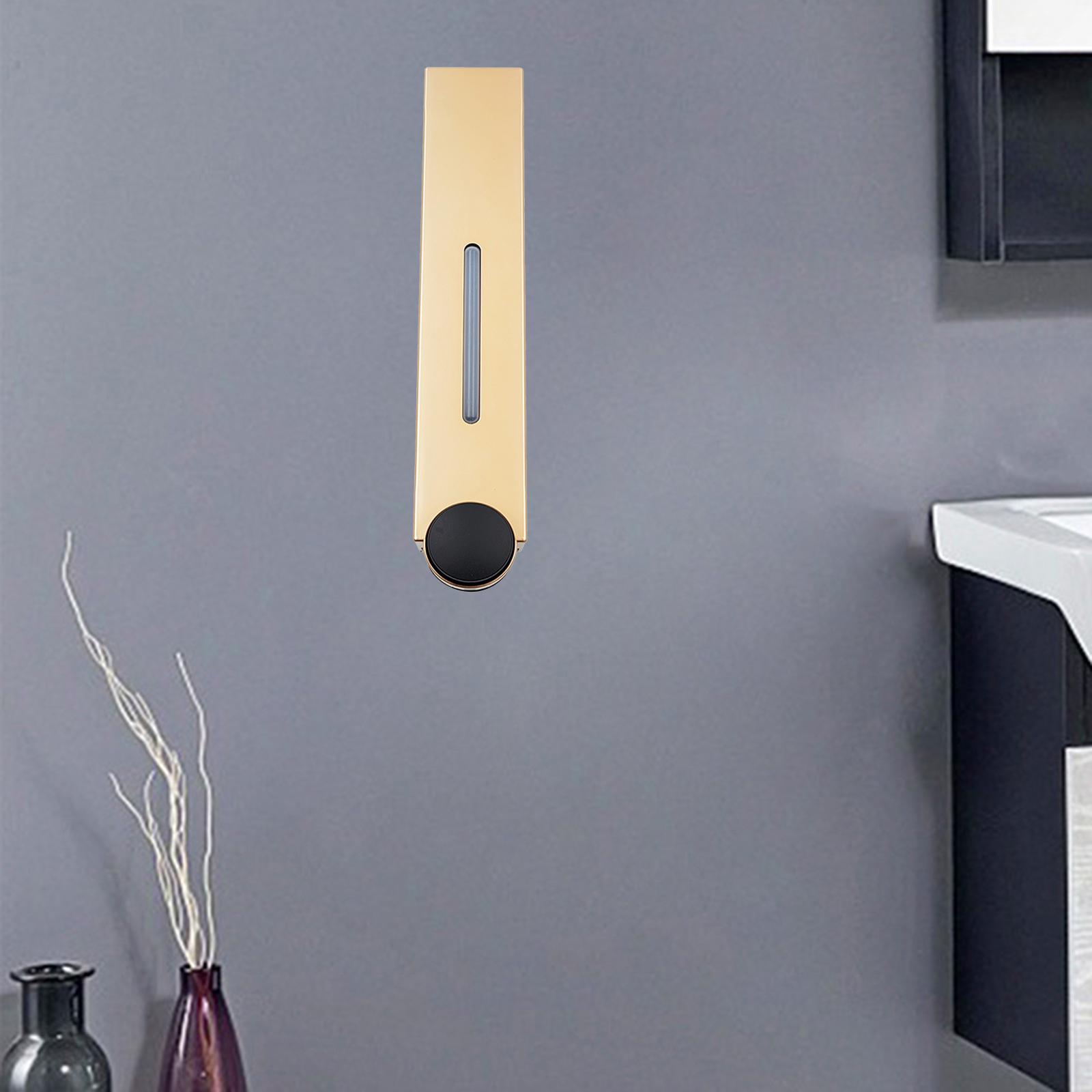 Wall Mount Chamber Soap Dispenser Bathroom Maunal Press Liquid Shower Lotion