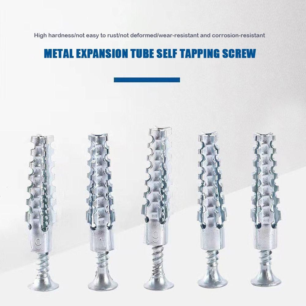 Solid Metal Expansion Tube Thorny Wall Anchors New Expansion Bolt  Concrete Wall