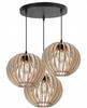 MODERN WOODEN LED CEILING HANGING LAMP