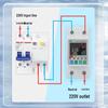Graffiti WIFI Dual Breaker: Over/Under Voltage, Overcurrent, Leakage Protection, Remote-Controlled Circuit Recloser.