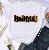 Japanese Anime Haikyuu T-shirt Women Top Harajuku Japan Style T Shirt Unisex Summer Clothes Y2k Short Sleeve Women's T-shirts
