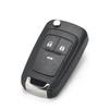 Flip Folding Remote Car Key Shell For Chevrolet Cruze Epica Lova Camaro Impala 2 3 4 5 Button Hu100 Blade Replacement