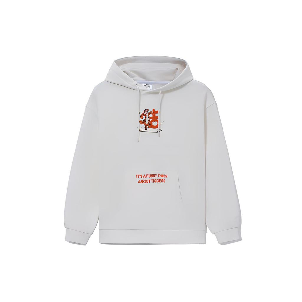 Li Ning x Disney Sweatshirt Unisex Couple's White AWDS551-4