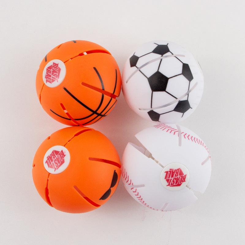 Children s Puzzle Magic Disc Ball Bouncy Stomp Ball Foot Stomp Deformation Ball Kids Outdoor Garden Beach Game Sports Balls Toys
