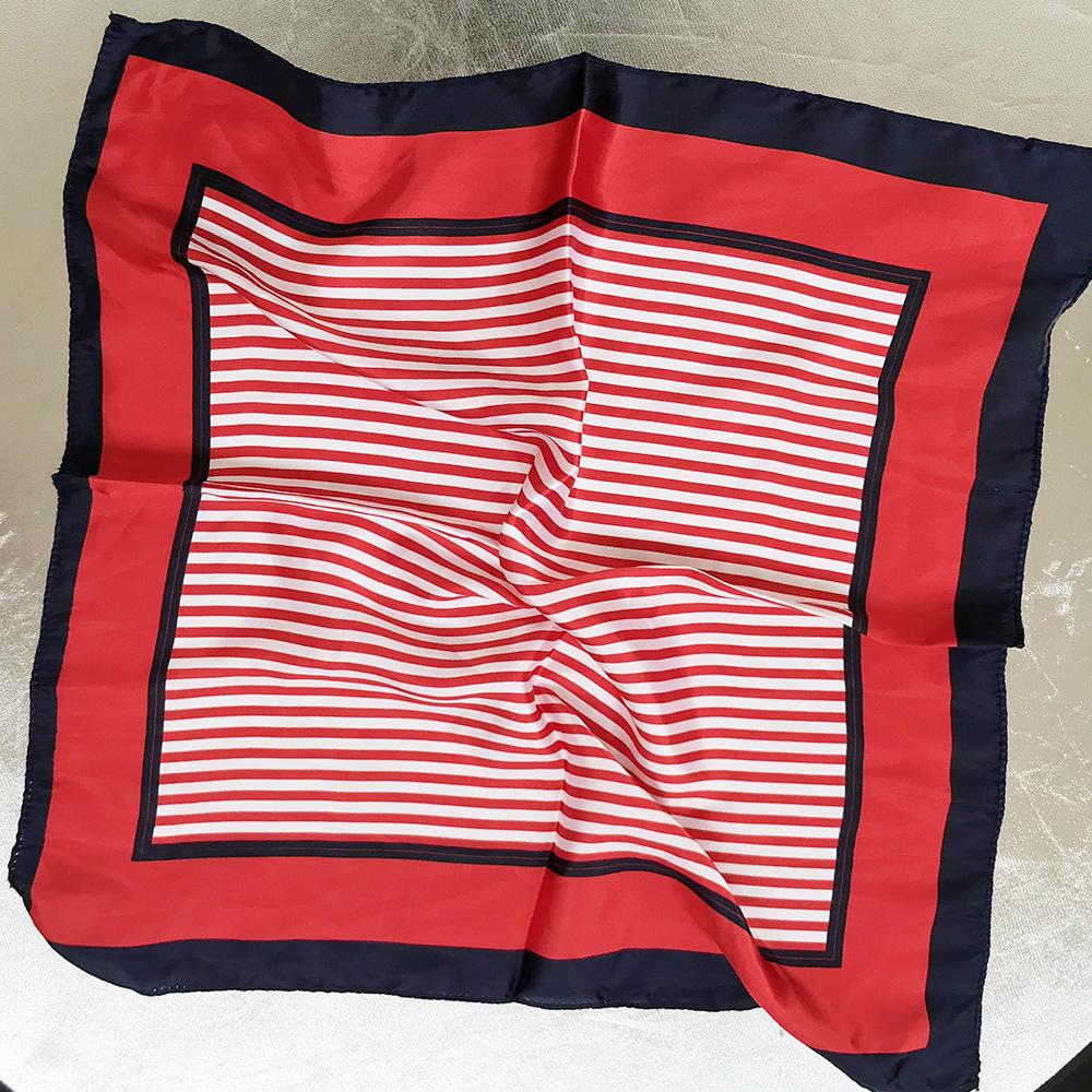 Gift-Giving Bags, Korean Jewelry, Satin Imitation Silk, Small Square Scarf, Silk Scarf, Hand Scarf, Headscarf, Medium Square Scarf Manufacturer