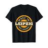 Leipzig Retro Logo T Shirt Black Vintage Fashion Breathable Streetwear Stylish Homme Graphic Designer Clothes