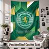 Custom Tapestry Wall Hanging, Sporting CP Personalized Name Text Home Wall Decor