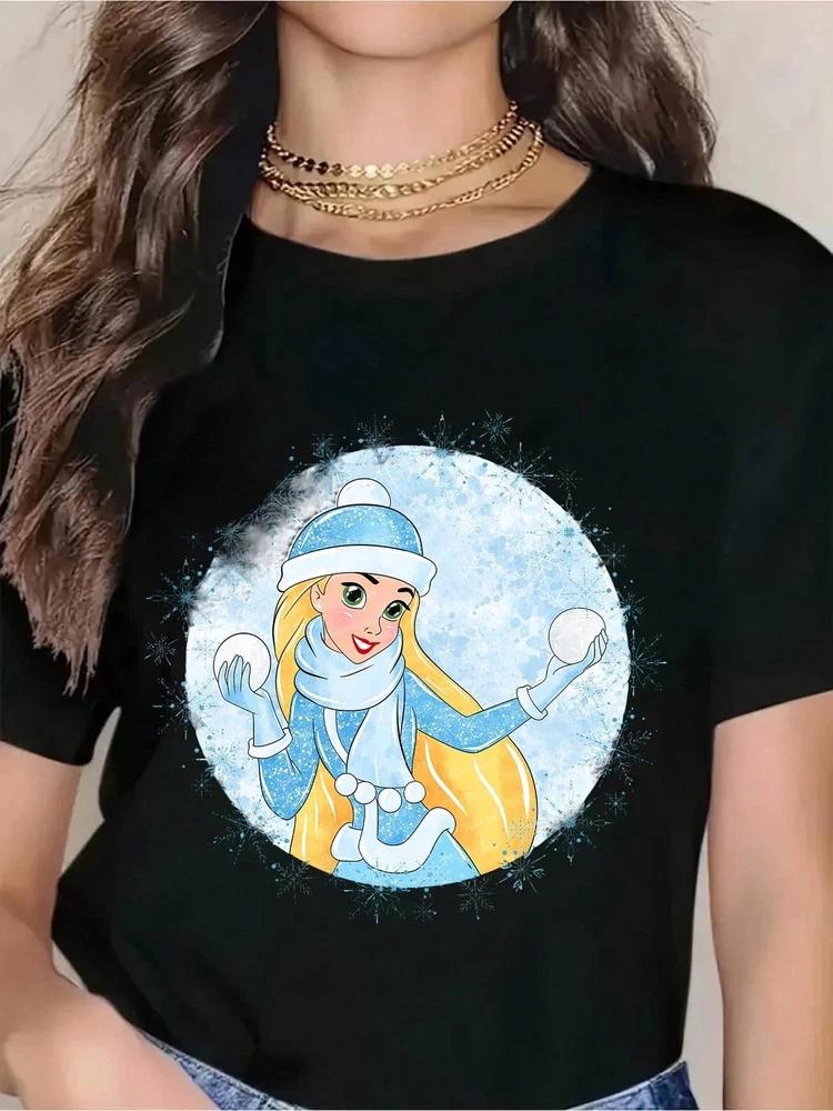 Princess Rapunzel Winter Snoall TShirt Unisex 3 S