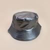 Cappelli a secchiello in pelle verniciata di nicchia Nuovi unisex Parasole Semplici Traspiranti Bicolore Versatili Moda Personale Cappelli da pescatore