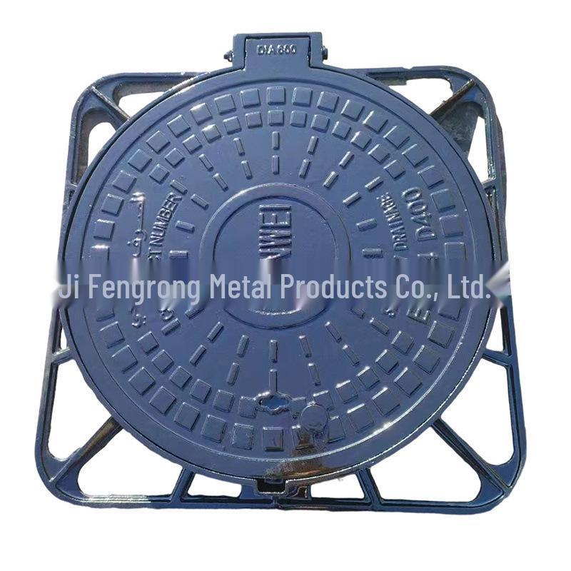 Ductile Iron D400 Circular Manhole Cover for Sewage and Rainwater