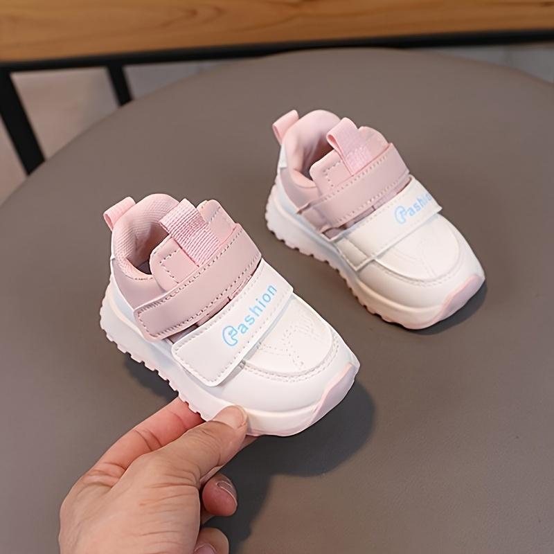 Kids' Comfy Sneakers - Soft, Breathable, and Flexible Shoes with Hook-and-loop Fastener Closure