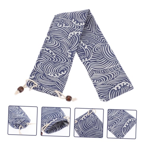 SEWACC Drumstick Bag, Drumstick Carry Case, Drumstick Holder, Drumstick Pouch, Large Capacity, Durable Polyester, Lightweight, Storage, Protection, Po