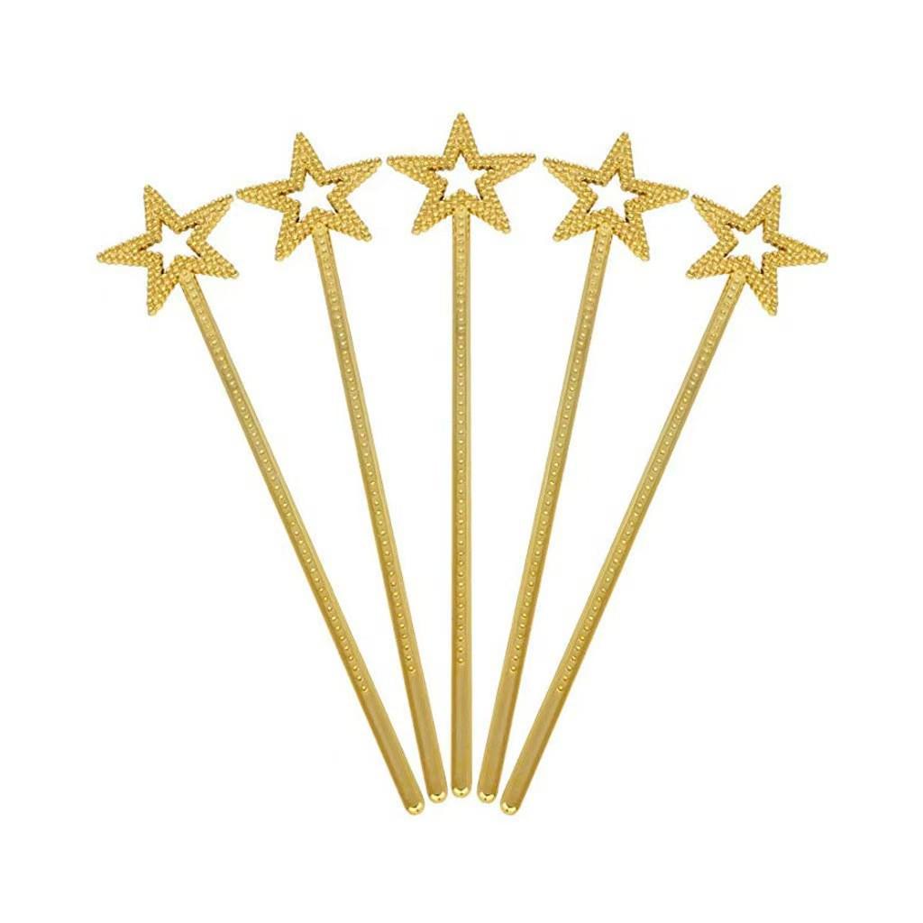 Kids' Halloween Silver Star Princess Magic Wand Toy