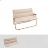 103x76.5cm Outdoor Folding Garden Camping Seat Mat With Fasten Strap Chair Cushion Padded Quilt Camping Chair Cushion