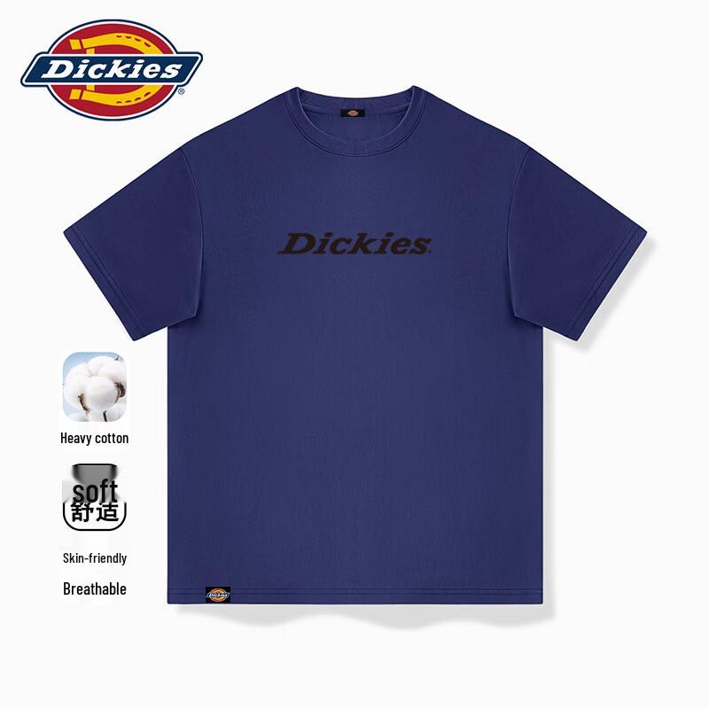 Dickies Unisex Letter Print Short Sleeve T-Shirt