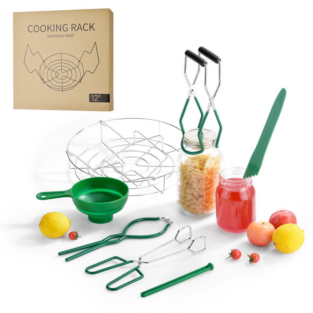 Jam making kitchen tools 7-piece set Anti-scalding can pliers set, non-slip can lifting pliers basket set
