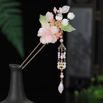 Vintage Perlen Haarnadel: Klassischer Sommer-Dutt-Schmuck