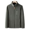 Men's Double-Sided Outdoor Fleece Jacket - Thickened Windbreaker for Autumn/Winter