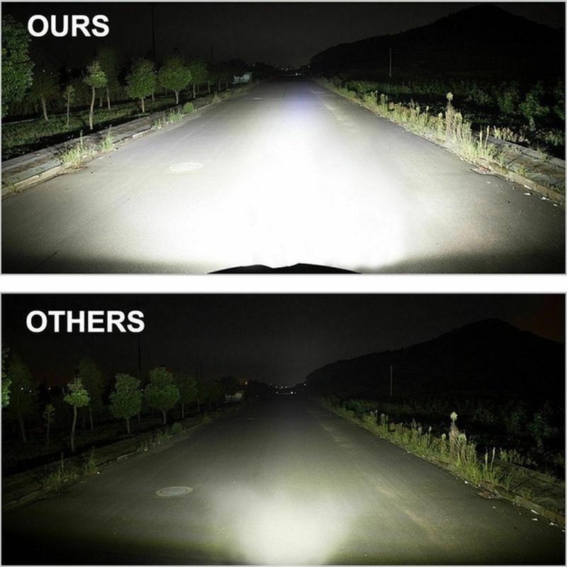 Faruri cu LED 24V pentru camion Faruri cu bandă LED Reflector pentru mașină Lumină cu LED Super Bright 12v Off-road Lumină modificată