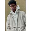H M Nylon Windproof Jacket Loose Fit ligHt Beige