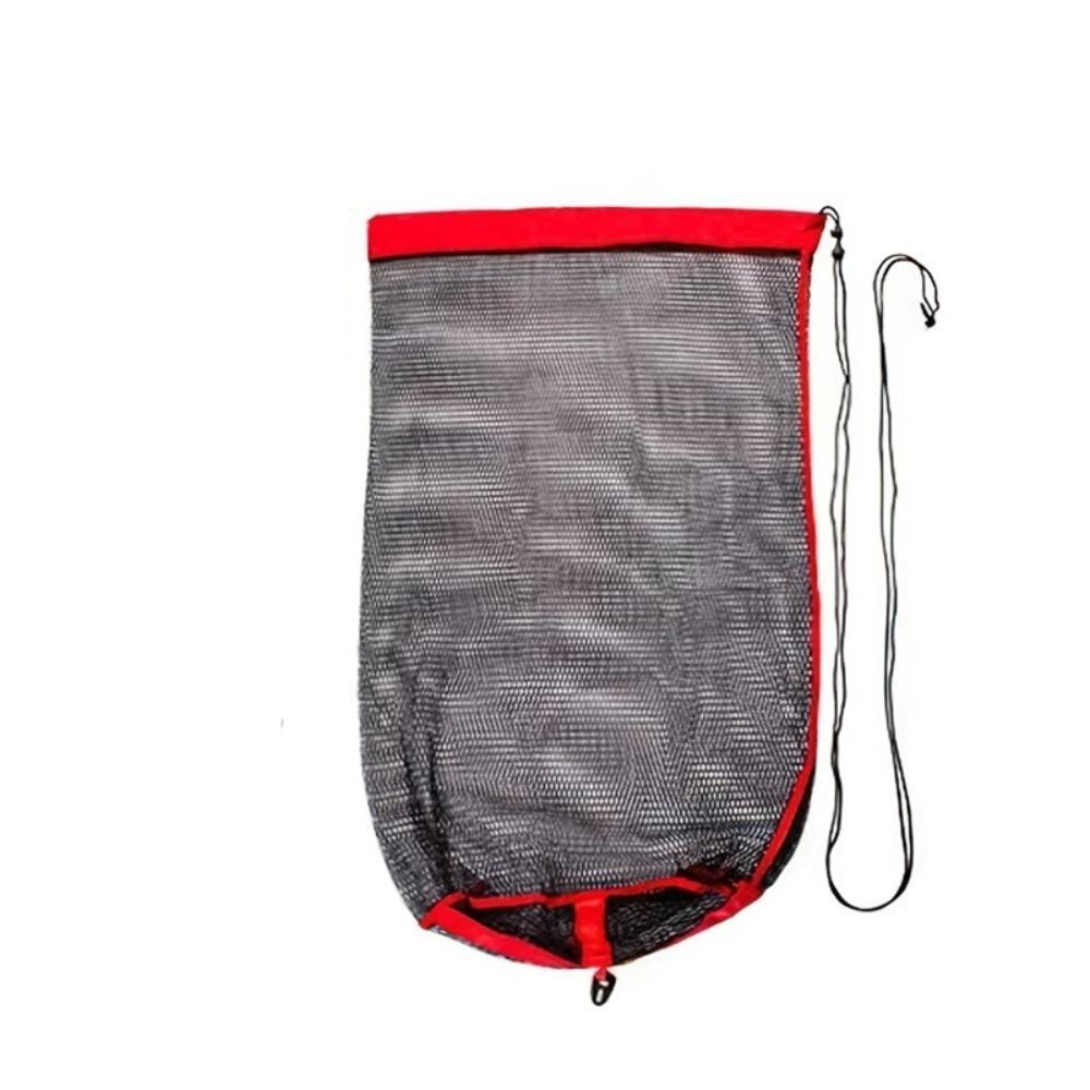 Fish Protection Fishing Mesh Bag Fishing Basket Fishing Net Cage Live Fish Net Pocket  Fishing Gear
