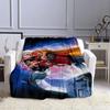 Back to the Future Scifi Movie Blanket HighQuality Flannel Throw Soft  Comfortable for Home  Travel Kids Blanket