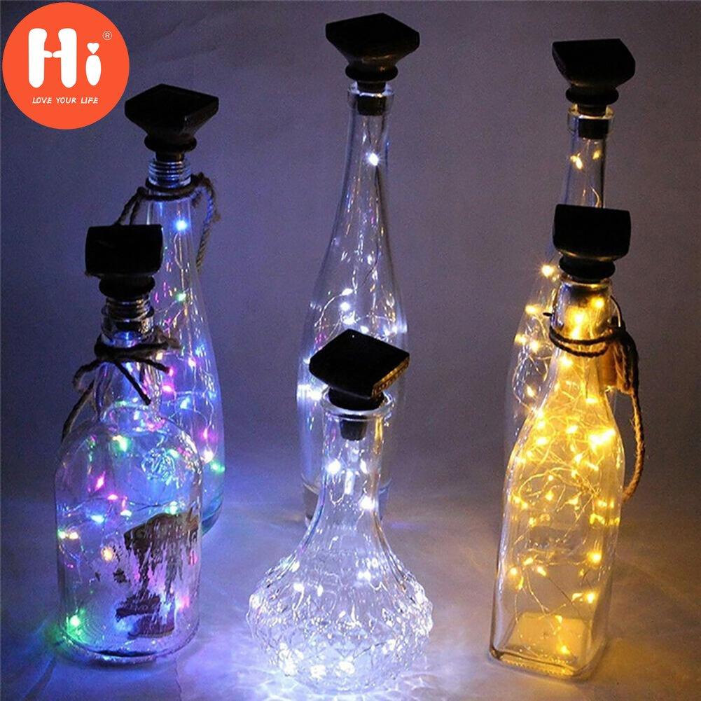 

Привет, фея, медные струны на солнечной энергии, 20 светодиодов, пробка для бутылки вина, лампа, декор