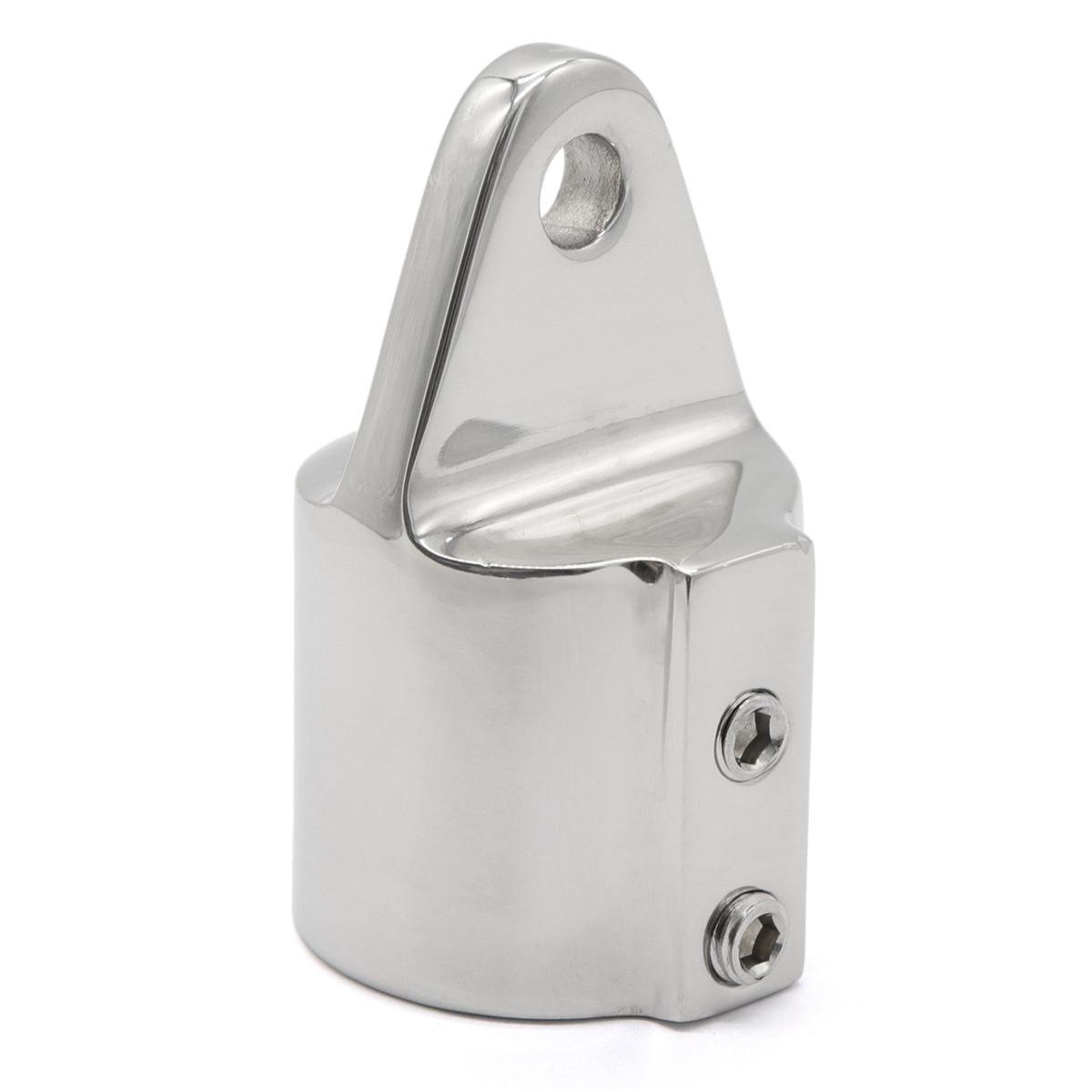 

Крышка тента из нержавеющей стали 316, верхняя крышка тента для лодки, петля 1 25 мм, морская фурнитура, запчасти для лодок, аксессуары белый