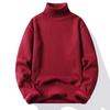Women Winter Thicken Velvet Turtleneck Sweater Korean Fashion Lined Warm Sueter Knitted Pullover Slim Top Jersey Knitwear Plus Size