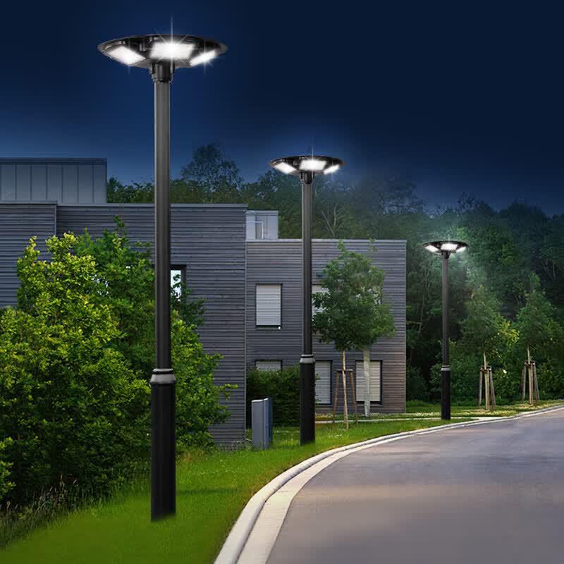 Lushufeng 5-Head LED Park & Courtyard Light with 4M Pole