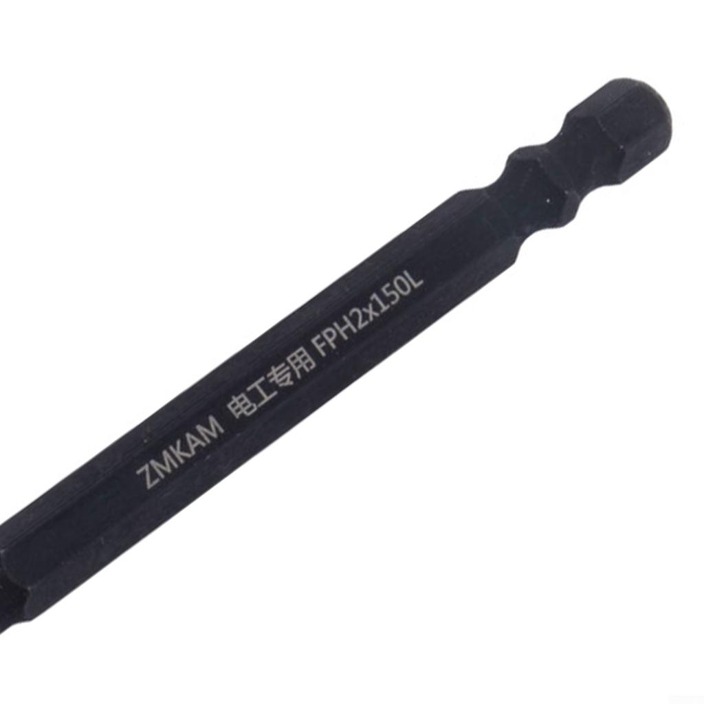 Screwdriver Bit 6.35mm Shank Black&yellow For Electric Drills