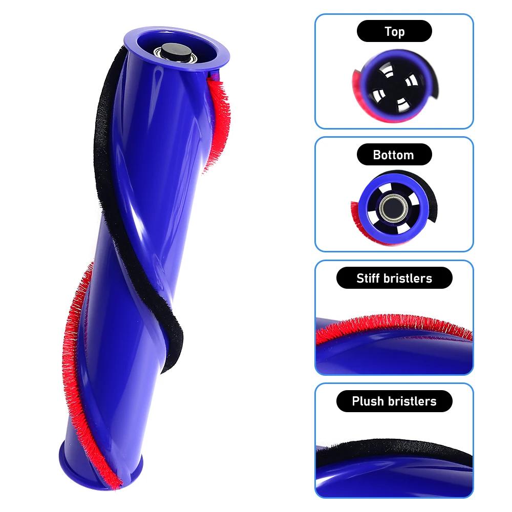 Direct Drive Brush Replacement for Dyson V6 V8 V10 V11 Cordless Stick Vacuum Cleaner Roller Brush Parts Floor Brush Head Tools