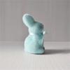 Artificial Moss Rabbit Sculpture With Plush Texture Ideal For Bookshelf Centerpieces Or Gift Decorative Ornament