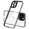 For iPhone 15 Pro Case TPU+PC Color Frame Anti-scratch Clear Phone Cover