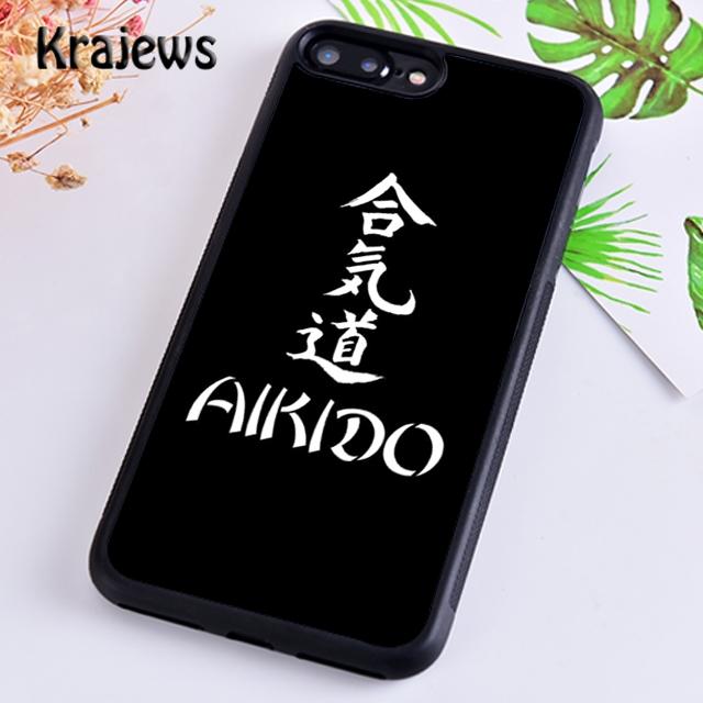 

Krajews Japan Martial Aikido Soft Phone Case Cover For iPhone 17 Air 16 15 14 plus 11 12 13 pro max Plus coque Fundas iPhone 13